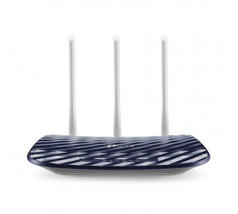 Беспроводной маршрутизатор TP-Link Archer C20(RU) AC750 10/100BASE-TX синий 3вншн. антенны#432437