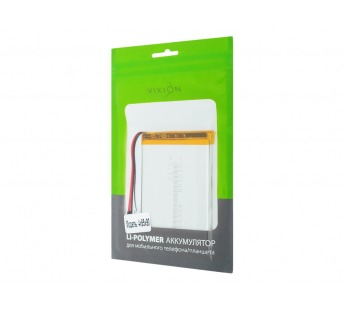 Аккумулятор универсальный 4х65х90 mm 3000mAh (3,7V Li-Pol) (Vixion)#885846