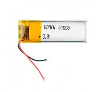 Аккумулятор универсальный 5x12x35 mm 180mAh (3,7V Li-Pol) (Vixion)#422601