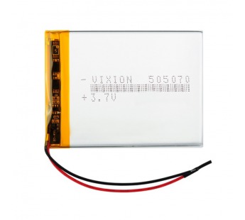 Аккумулятор универсальный 5х50х70 mm 2500mAh (3,7V Li-Pol) (Vixion)#422602