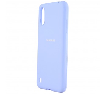 Чехол-накладка Soft touch Class 2 для Galaxy A015 A01 (2020) (фиолетовый)#1462144