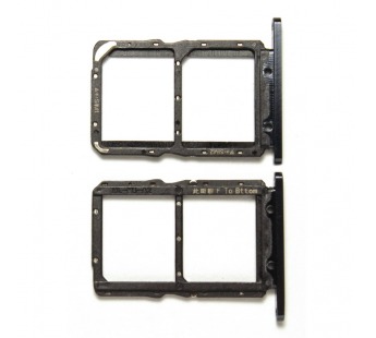 Контейнер SIM для Huawei Honor 20/20S/Nova 5T Черный#2082583