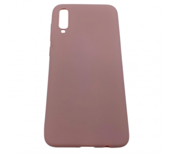 Чехол Samsung A70/A70S (2019) Силикон Матовый Розовое Золото#2134470