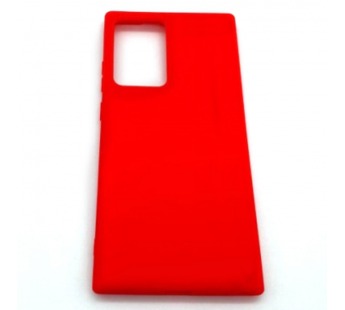 Чехол Samsung Note 20 Ultra (2020) Силикон Матовый Красный#447147