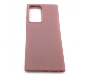 Чехол Samsung Note 20 Ultra (2020) Силикон Матовый Розовое Золото#447148