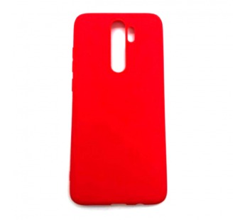 Чехол Xiaomi Redmi Note 8 Pro (2019) Силикон Матовый Красный#452808