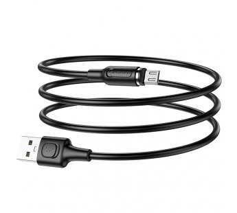 Кабель USB - micro usb BOROFONE BX41 (черный) 1м#444224