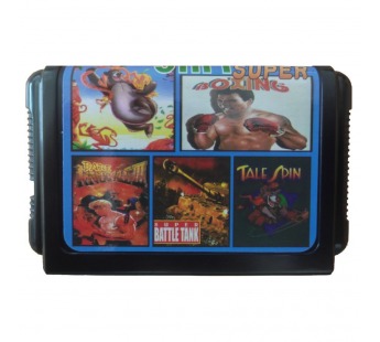                     Картридж SEGA 5в1 DT-32043#1622758