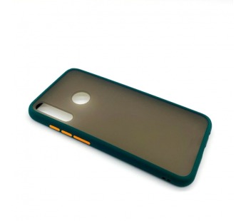 Чехол Honor 9C/Huawei P40 Lite E/Y7P (2020) Противоударный Матовый Темно-Зеленый#1512041