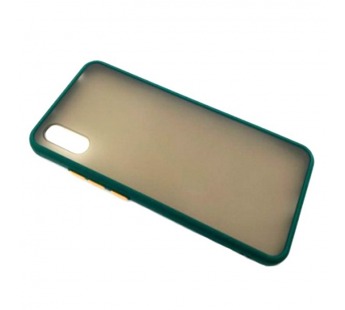 Чехол Xiaomi Redmi 9A (2020) Противоударный Матовый Темно-Зеленый#2103372