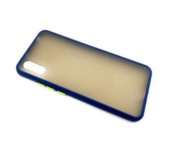 Чехол Xiaomi Redmi 9A (2020) Противоударный Матовый Темно-Синий#2103373