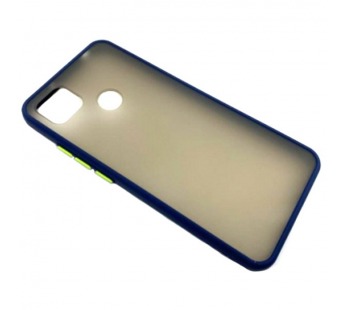 Чехол Xiaomi Redmi 9C (2020) Противоударный Матовый Темно-Синий#2103376