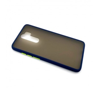 Чехол Xiaomi Redmi Note 8 Pro (2019) Противоударный Матовый Темно-Синий#1726878