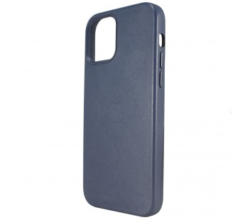 Чехол-накладка - LC011 экокожа MSafe для Apple iPhone 12/iPhone 12 Pro (indigo blue)#2044065