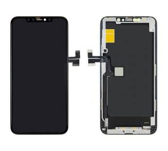 Дисплей для iPhone 11 Pro Max + тачскрин черный с рамкой 100%#2104804