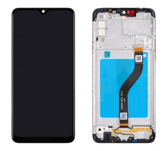 Дисплей для Samsung A207F Galaxy A20s в рамке + тачскрин (черный) 100%#1853890