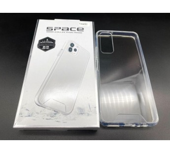 Чехол Huawei P Smart (2021) Акрил/силикон Space Противоударный прозрачный в упаковке #1801943