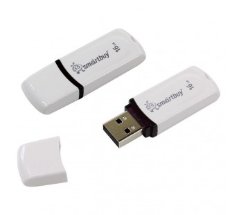 Флеш-накопитель USB 16Gb Smart Buy Paean (White)#2106754