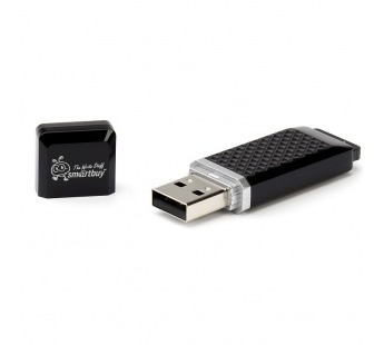 Флеш-накопитель USB 64Gb Smart Buy Quartz series (black)#2106738