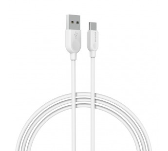 Кабель USB - Type-C Borofone BX14 LinkJet, 200 см, (white)#1629700