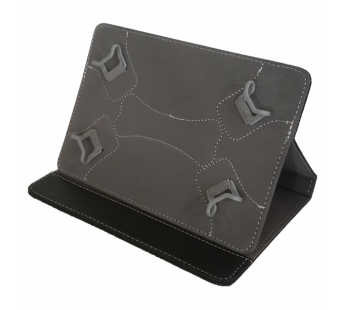Чехол подставка универсальный для планшетов с 4-мя выдвижными креплениями 7" черный#149078