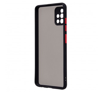 Чехол-накладка - PC041 для Samsung SM-A515 Galaxy A51 (black/black)#2086356