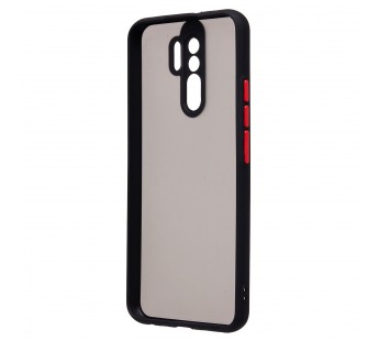 Чехол-накладка - PC041 для Xiaomi Redmi 9 (black/black)#2086341