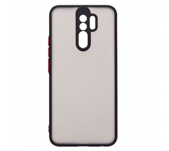 Чехол-накладка - PC041 для Xiaomi Redmi 9 (black/black)#2086343