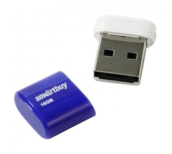 Флеш-накопитель USB 16GB Smart Buy Lara синий#428096