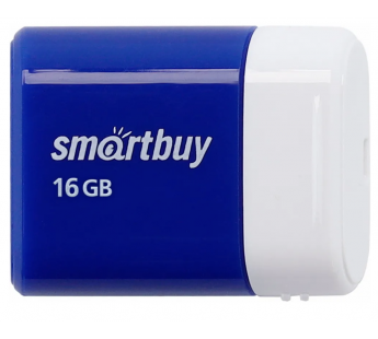 Флеш-накопитель USB 16GB Smart Buy Lara синий#2047611