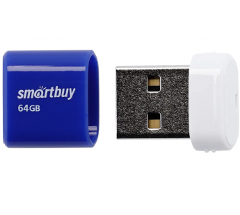 Флеш-накопитель USB 64GB Smart Buy Lara синий#2047613