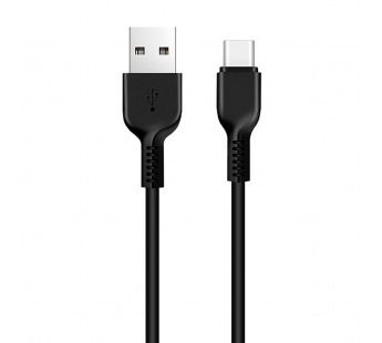 Кабель USB - Type-C Hoco X20 Exotoc Radiance (100см) (black)#428573