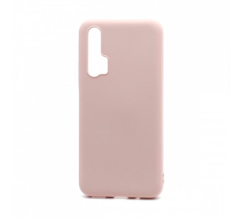                                Чехол силиконовый Huawei Honor 20 Pro Silicone Case New Era светло-розовый#752564