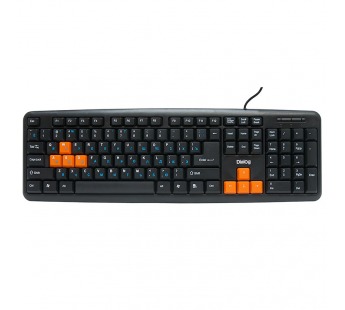Клавиатура Dialog KS-020U, USB, Black/Orange#1133507