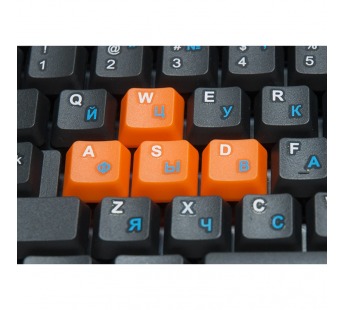 Клавиатура Dialog KS-020U, USB, Black/Orange#1133504