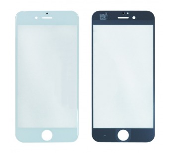 Стекло для переклейки на iPhone 6 (белый)#451877