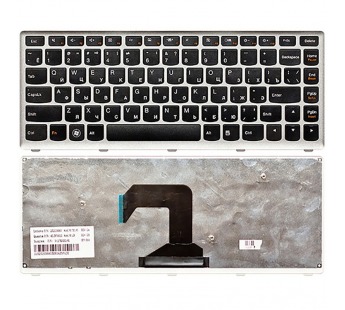 Клавиатура LENOVO IdeaPad U410 (RU) серебро