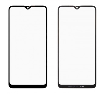 Стекло для переклейки на Samsung A207F Galaxy A20s (2019) (черный)#451793