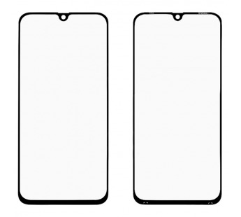 Стекло для переклейки на Samsung A405F Galaxy A40 (черный)#451792