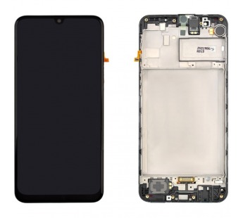 Дисплей для Samsung M315F Galaxy M31 (2020) в рамке + тачскрин (черный) 100%#1933774