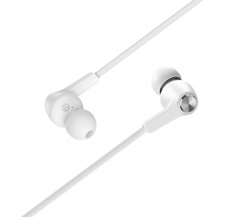 Проводные наушники Borofone BM37 Noble sound (white)#1642656