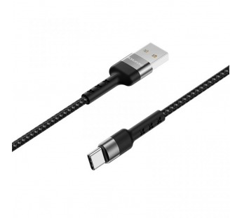 Кабель USB - Type-C Borofone BX34 (черный) 1м#433248