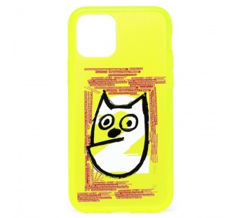 Чехол-накладка - PC046 для Apple iPhone 11 Pro 02 (yellow)#434418