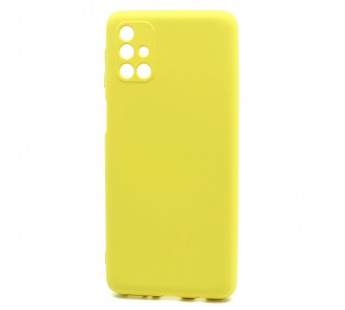 Чехол-накладка Silicone Case NEW ERA для Samsung Galaxy M31S желтый#434483
