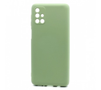 Чехол-накладка Silicone Case NEW ERA для Samsung Galaxy M31S зеленый
