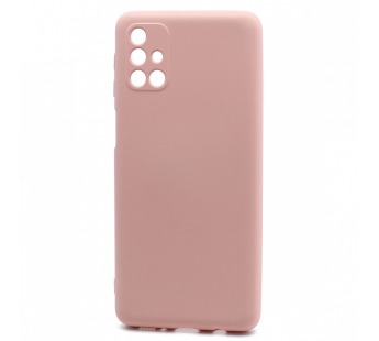 Чехол-накладка Silicone Case NEW ERA для Samsung Galaxy M31S светло розовый#434480