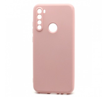 Чехол-накладка Silicone Case NEW ERA для Xiaomi Redmi Note 8T светло розовый#433890