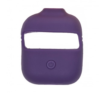 Чехол для наушников AirPods со шнурком (фиолетовый)#435028