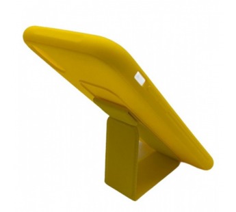 Чехол iPhone XR Soft Touch с Магнитной подставкой Желтый#449044