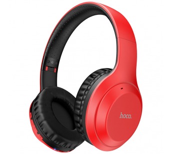Накладные Bluetooth-наушники Hoco W30 (Red)#435425